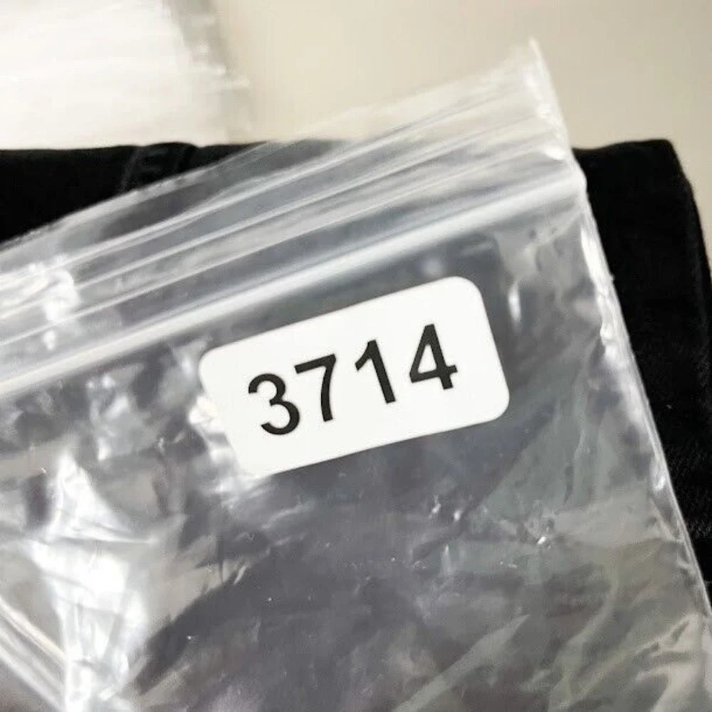 GRLFRND Womens Black Margo Denim Dress Button Distressed Stretch Dress Sz Small - Picture 11 of 11